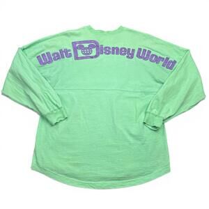 Disney the Little Mermaid Ariel Spirit Jersey Adult Size Small Glitter Logo